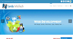 Desktop Screenshot of lordsinfotech.com